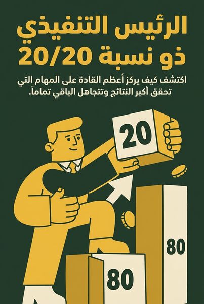 الرئيس التنفيذي ذو نسبة 80/20