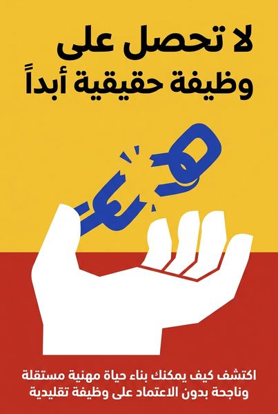 لا تحصل على وظيفة حقيقية أبداً