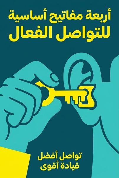 أربعة مفاتيح أساسية للتواصل الفعال