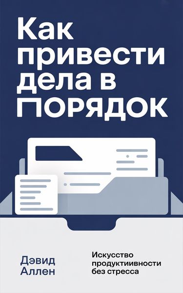 Как привести дела в ПОРЯДОК book cover