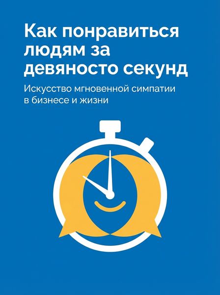 Как понравиться людям за девяносто секунд