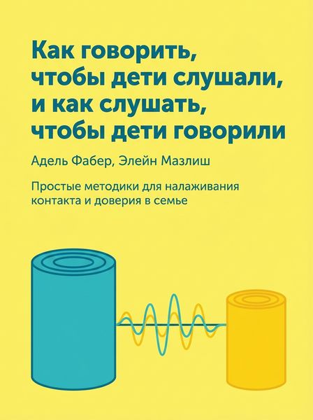 Как говорить, чтобы дети слушали, и как слушать, чтобы дети говорили