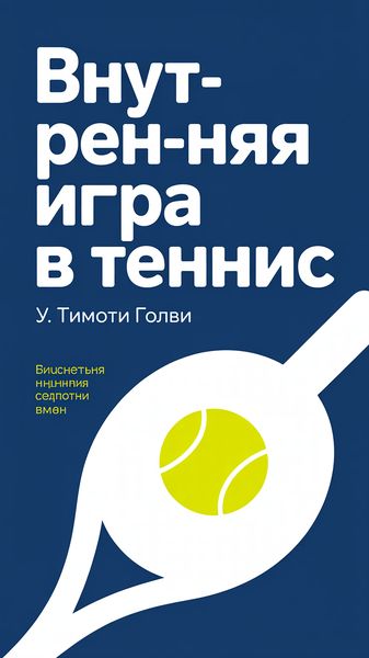 Внутренняя игра в теннис