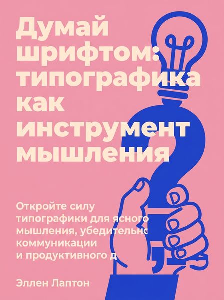 Думай шрифтом: типографика как инструмент мышления