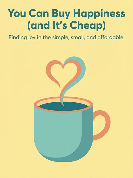 You Can Buy Happiness (and It’s Cheap)
