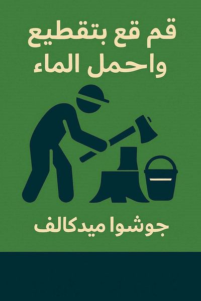 اقطع الخشب، احمل الماء