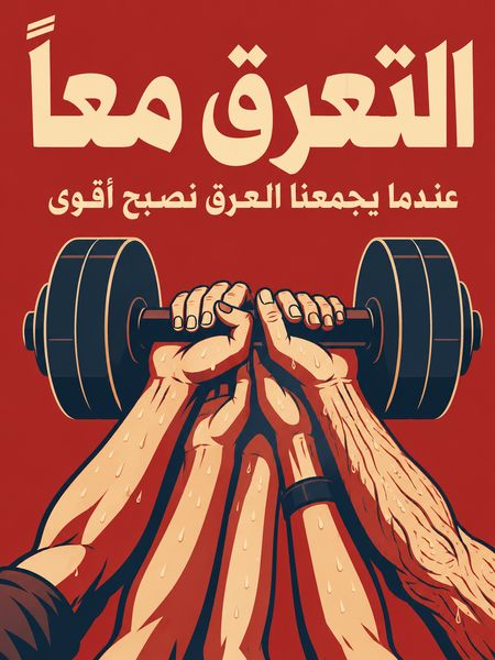 التعرق معاً