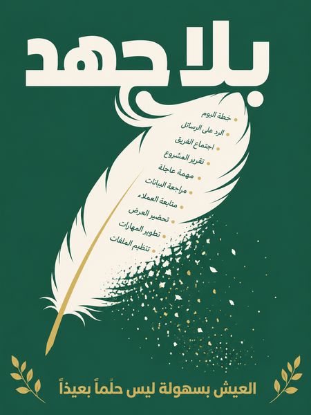 بلا جهد