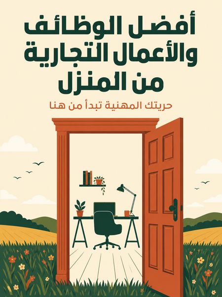 أفضل الوظائف والأعمال التجارية من المنزل