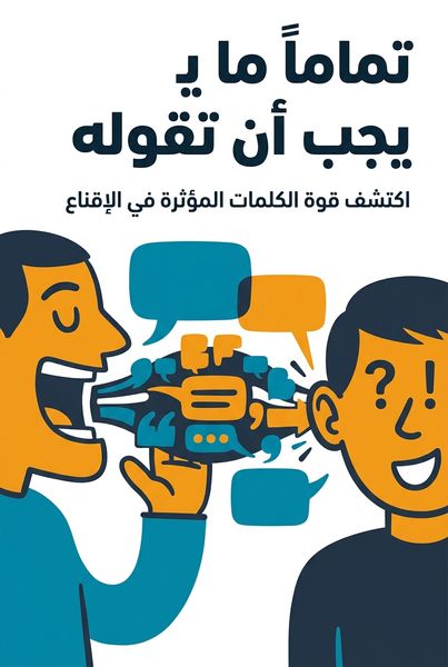 تماماً ما يجب أن تقوله