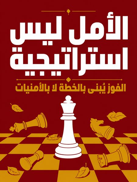 الأمل ليس استراتيجية