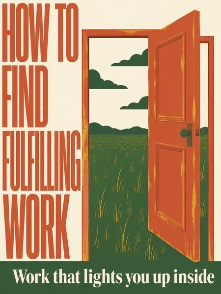 How to Find Fulfilling Work