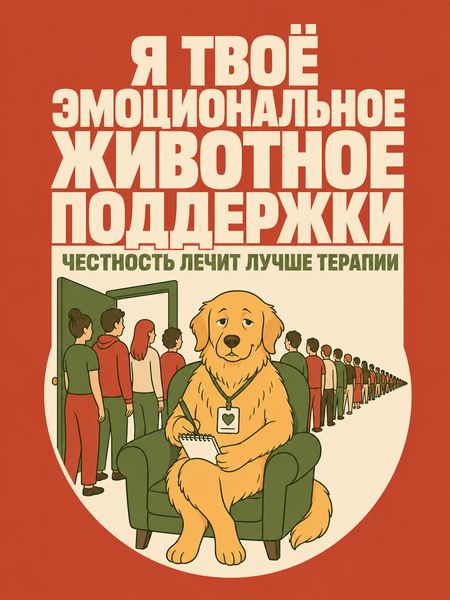 Я твоё эмоциональное животное поддержки
