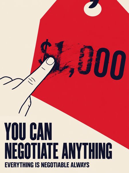 You Can Negotiate Anything