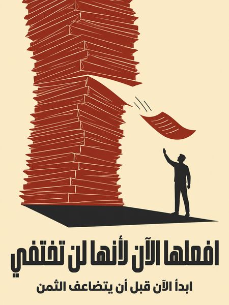 افعلها الآن لأنها لن تختفي