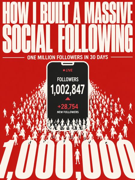 How I Built a Massive Social Following