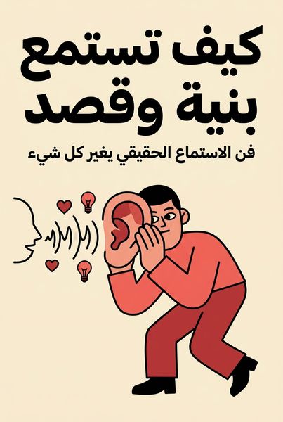 كيف تستمع بنية وقصد