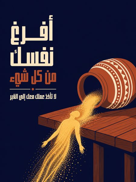 أفرغ نفسك من كل شيء