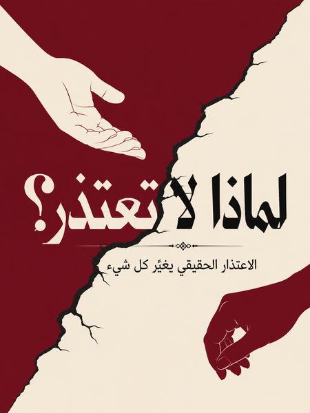 لماذا لا تعتذر؟