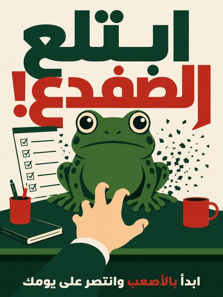 ابتلع الضفدع!